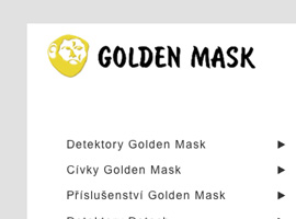 Detektory kovů Golden Mask